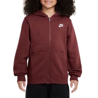 Nike Fd3004 Felpa C/capp Fz K Nsw Club Flc Abbigliamento Bambino Junior