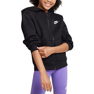 Nike Fd3004 Felpa Full Zip Con Cappuccio Nsw Club Bambino Abbigliamento Bambino Junior
