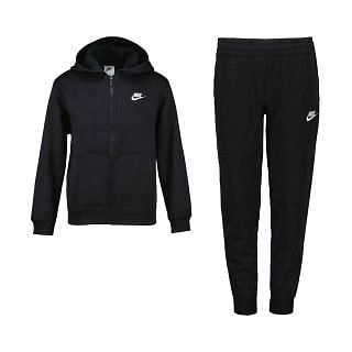 Nike Fd3114 Tuta Full Zip Con Cappuccio Club Bambino Abbigliamento Bambino Junior