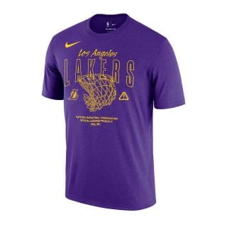 Nike Fj0375 T-shirt M90 Lakers Abbigliamento Basket Uomo