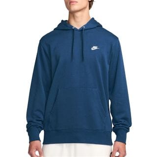 Nike Fn3866 Felpa C/capp Mini Logo Garzata Sport Style Uomo