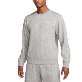 Nike Fn3888 Felpa Giro Mini Logo Garzata Sport Style Uomo