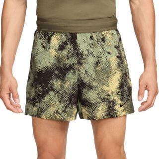 Nike Fz0740 Short Sri-fit Flex Rp Camo Ul 5" Abbigliamento Training E Palestra Uomo