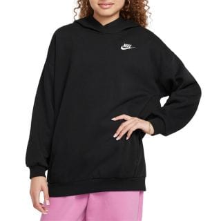 Nike Fz5579 Felpa Con Cappuccio Club Oversize Bambina Abbigliamento Bambino Junior