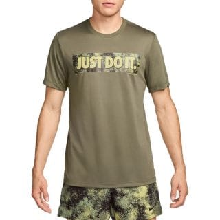 Nike Fz8040 T-shirt Dri-fit Rlgd Camo Abbigliamento Training E Palestra Uomo