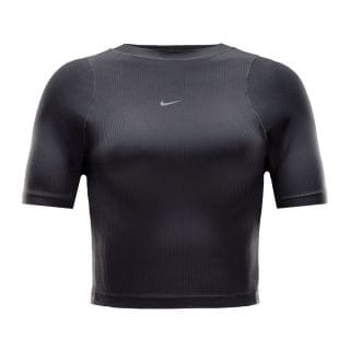 Nike Hf2772 T-shirt Crop Zenvy Rib Donna Abbigliamento Training E Palestra Donna