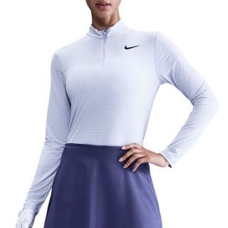 Nike Hf6586 Polo Manica Lunga Victory Abbigliamento Golf Donna