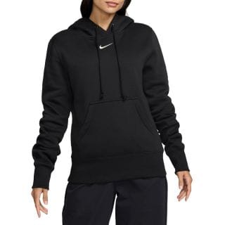 Nike Hf6839 Felpa C/capp Phnx Mini Logo Felpata Donna Sport Style Donna