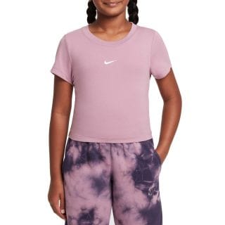 Nike Hf7010 T-shirt Mini Logo Bambina Abbigliamento Bambino Junior