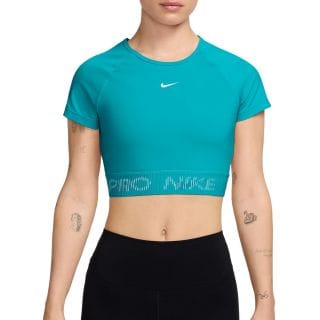Nike Hm6369 T-shirt Nike Pro Crop Donna Abbigliamento Training E Palestra Donna