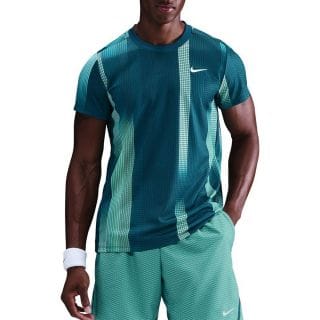 Nike Hm6505 T-shirt Court Dri-fit Victory Print Abbigliamento Tennis Uomo