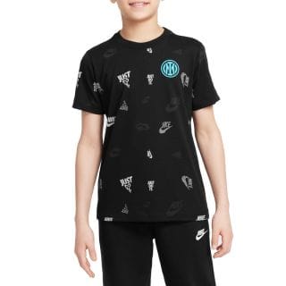 Nike Hq8364 T-shirt Inter Crest Squadre Calcio Junior