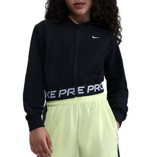 Nike Hq9312 Felpa C/capp Nike Pro Bambina Abbigliamento Bambino Junior
