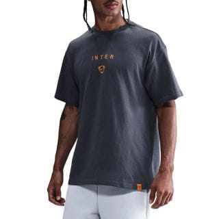 Nike Hv4920 T-shirt Inter Wordmark Squadre Calcio Uomo