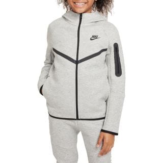Nike Hv5867 Felpa Full Zip Con Cappuccio Tech Fleece Bambino Abbigliamento Bambino Junior
