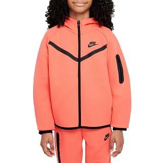 Nike Hv8695 Felpa C/capp Fz Tech Fleece Bambina Abbigliamento Bambino Junior