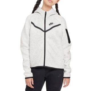 Nike Hv8695 Felpa C/capp Fz Tech Fleece Bambina Abbigliamento Bambino Junior
