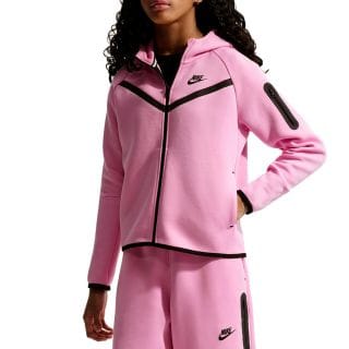 Nike Hv8695 Felpa C/capp Fz Tech Fleece Bambina Abbigliamento Bambino Junior