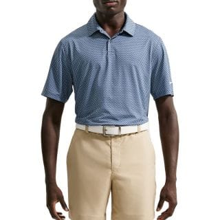 Nike Ib0246 Polo Mc Good Floral Dri-fit Abbigliamento Golf Uomo