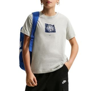 Nike Ib4114 T-shirt Banner Inter Bambino Squadre Calcio Junior