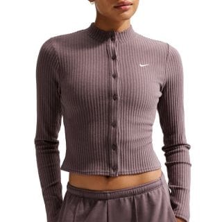 Nike If0234 Cardigan Chill Wide Rib Donna Sport Style Donna
