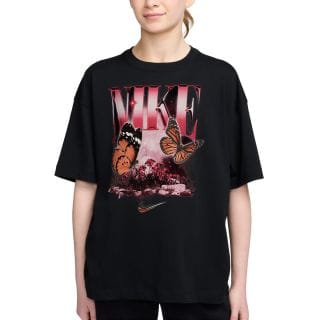 Nike If2536 T-shirt Buttrfly Bambina Abbigliamento Bambino Junior