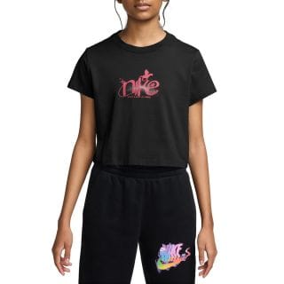 Nike Ii9944 T-shirt Mod Crop Fly Bambina Abbigliamento Bambino Junior