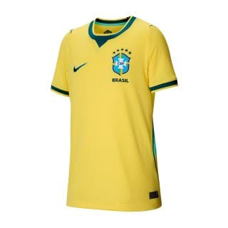 Nike Io2231 Prima Maglia Brasile Bambino Squadre Calcio Junior