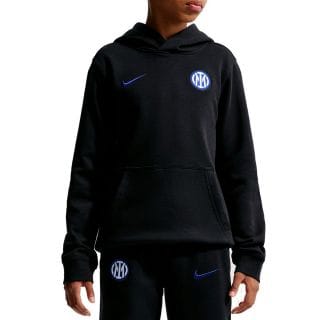 Nike Io8833 Felpa Con Cappuccio Nsw Club Inter Bambino Squadre Calcio Junior
