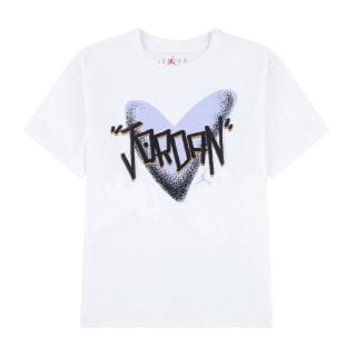Nike Jordan 45f866 T-shirt Heart Sketch Bambina Abbigliamento Bambino Junior