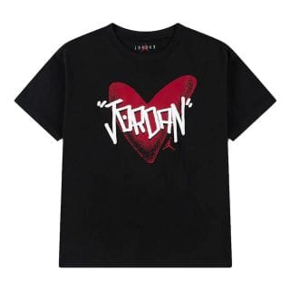 Nike Jordan 45f866 T-shirt Heart Sketch Bambina Abbigliamento Bambino Junior