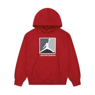 Nike Jordan 95f086 Felpa Con Cappuccio Mj Ess Ft Baseline Bambino Abbigliamento Bambino Junior