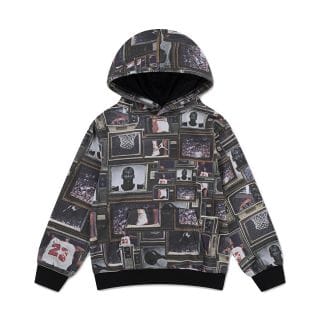 Nike Jordan 95f092 Felpa Con Cappuccio Mj Brklyn Aop Ft Bambino Abbigliamento Bambino Junior