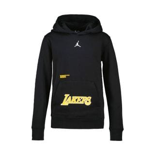 Nike Jordan B7fgwk Felpa Con Cappuccio Jordan Lakers Bambino Abbigliamento Basket Junior