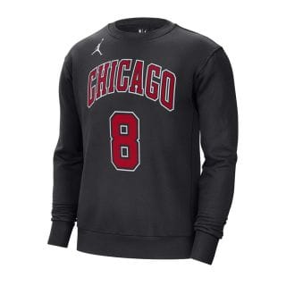 Nike Jordan Dn9819 Felpa Girocollo Nba Statement Lavine Bulls Abbigliamento Basket Uomo