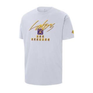 Nike Jordan Fn1069 Lakers Maglia Mc Stmt M90 Abbigliamento Basket Uomo