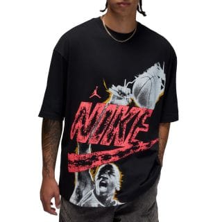 Nike Jordan Hq9093 T-shirt Reissue Oversize Sport Style Uomo