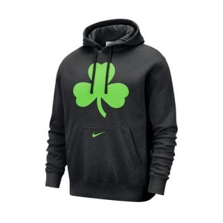 Nike Z2b7nbel Felpa Con Cappuccio Celtics City Edition Bambino Abbigliamento Basket Junior
