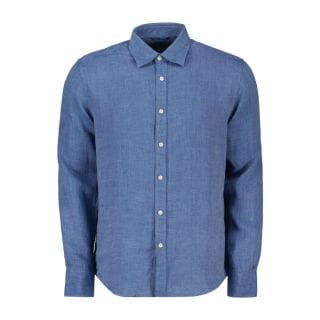 North Sails 664300 Camicia In Lino Casual Uomo