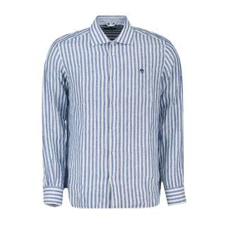North Sails 664388 Camicia 100% Lino Riga Casual Uomo