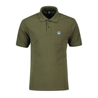 North Sails 692451 Polo Patch Logo Casual Uomo