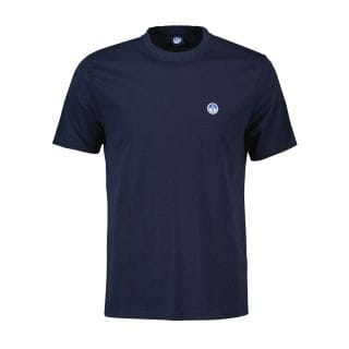 North Sails 692970 T-shirt Patch Logo Casual Uomo