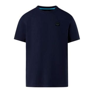 North Sails 693037 T Shirt Logo Balck Label Casual Uomo