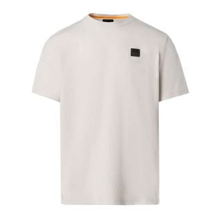 North Sails 693037 T Shirt Logo Balck Label Casual Uomo