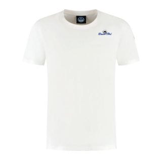 North Sails 693162 T-shirt Grafiche Fotografiche In To The Blue Casual Uomo