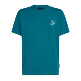 O'neill 2850378 T-shirt O'neill Beach Chest Print Street Style Uomo