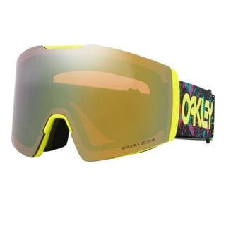 Oakley Oo7099 Maschera Fall Line L Prizm™ Sage Gold Maschere Snowboard Uomo