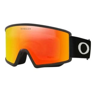 Oakley Oo7120 Maschera Target Line L Fire Iridium Maschere Snowboard Uomo