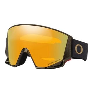 Oakley Oo7147 Maschera Flow Scape™ M 50th Annyversary Prizm™ 24k Gold Iced Maschere Snowboard Uomo