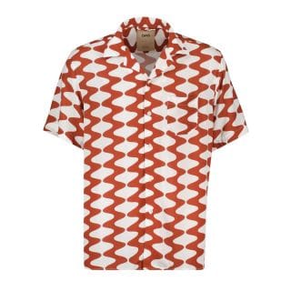 Oas 7005 Camicia In Viscosa Big Lauda Casual Uomo